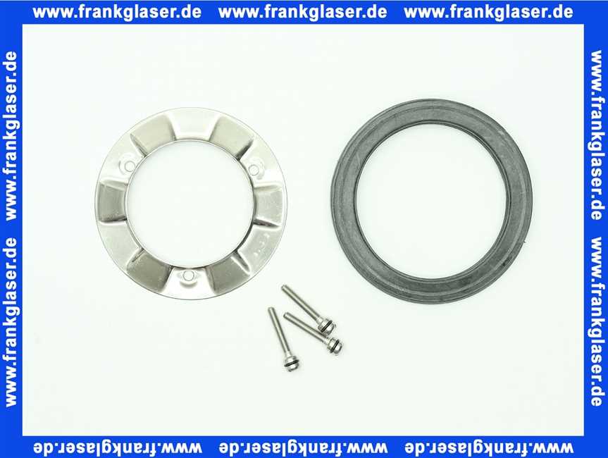 582975 Viega Montageset 6960.98 in Chromnickelstahl / blank