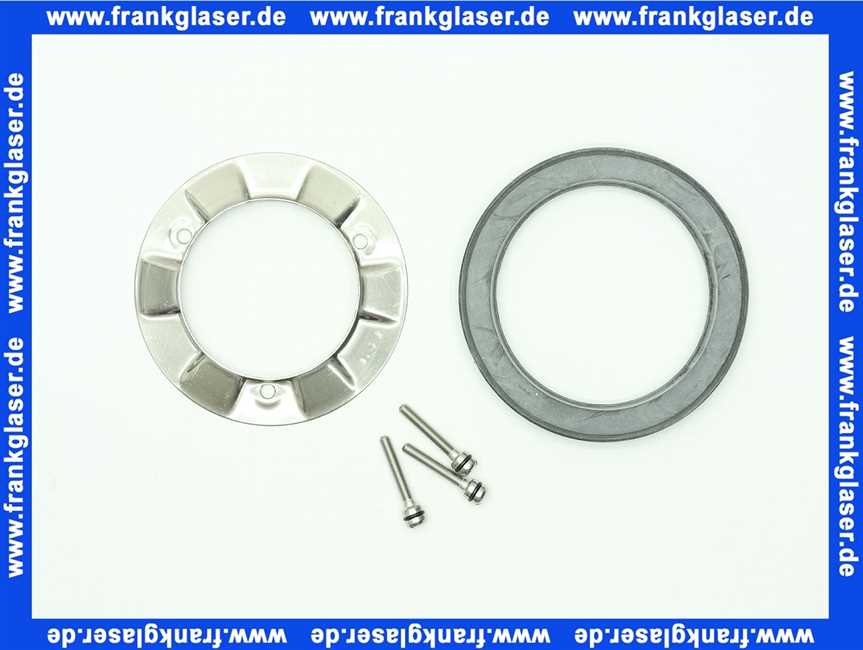 582975 Viega Montageset 6960.98 in Chromnickelstahl / blank