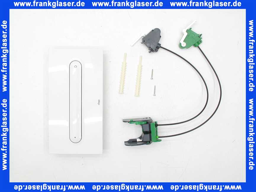 597108 Viega Betätigungsplatte Visign Style 11 in Weiss