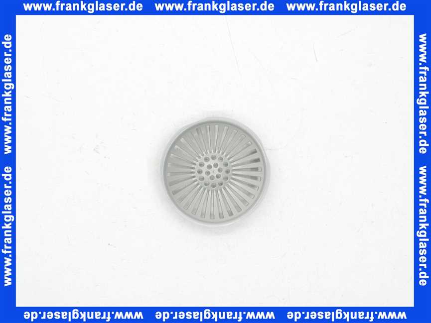 613464 Viega Adventix-Schmutzfangsieb für Badablauf mit 100 mm Aufsatz