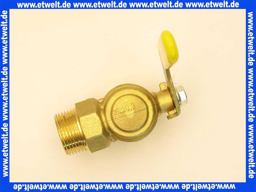 618780 Viega Gaszähler-Kugeleckhahn G2110S in R1 x Rp1 x (4,0 m3) Messing