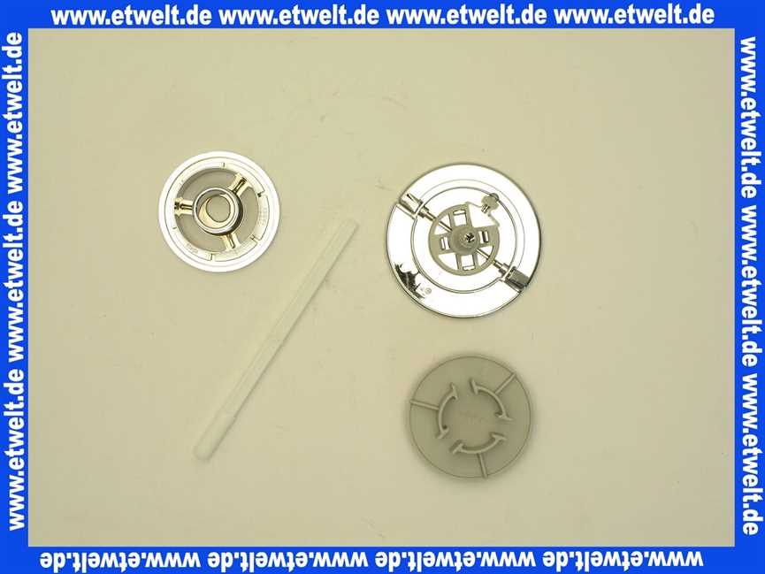 632267 Viega Drehgriff Visign M4 R4-Rosette zur Multiplex und Rotaplex verchromt