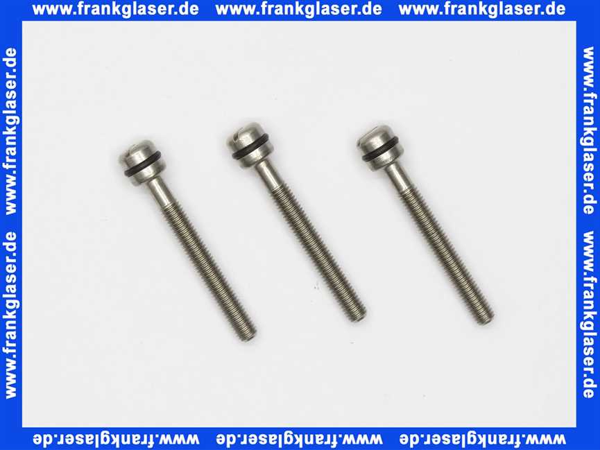 632694 Viega Schraubenset Länge 42mm für Rotaplex, Rotaplex Trio, Tempoplex, Tempolplex Plus, Tempoplex 60mm, Domoplex