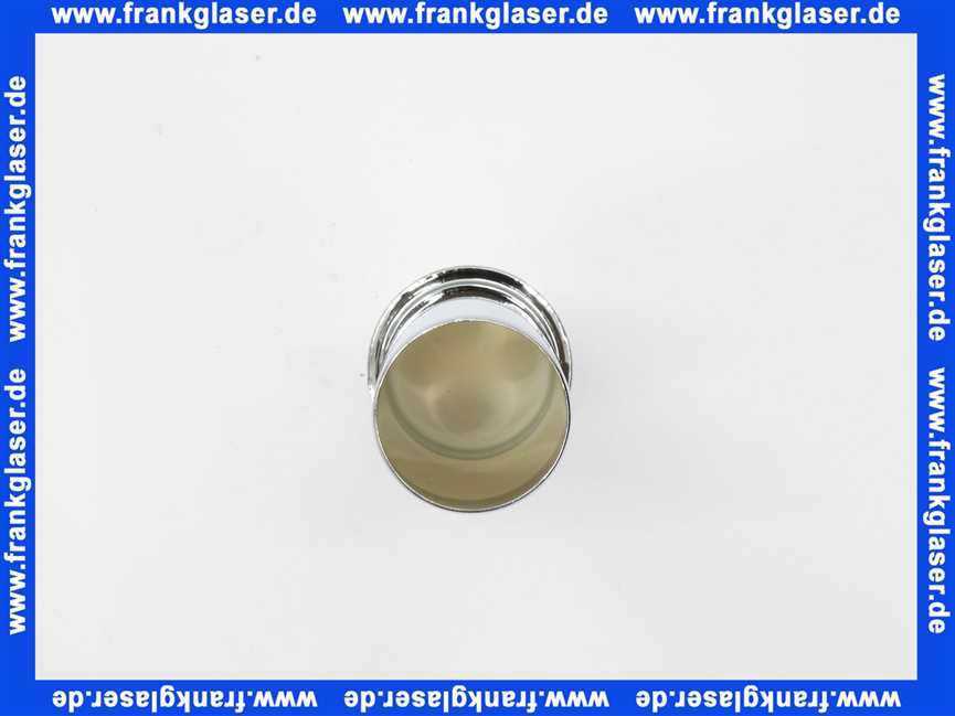 670856 Viega Ablaufrohr, Messing, Bördelrand, Durchmesser 32, L 120, Modell 9945-143, verchromt