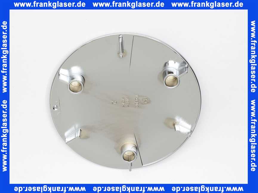 695941 Viega Haube 6142.92 in 115mm Kunststoff verchromt für Brausetassen Abfluss