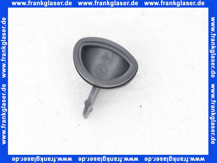 719210 Viega Stopfen 6963.93 in 30mm Kunststoff grau Verschlussstopfen für Tempoplex 60 mm, ab Baureihe 2011