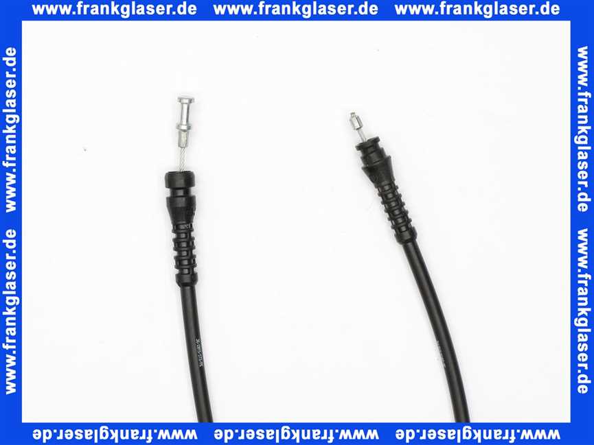 721732 Viega Bowdenzug für Multiplex etc. Länge 560mm