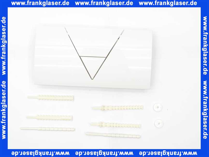 721886 Viega WC Betätigungsplatte 8310.3 Visign for Life 1 in weiß-alpin