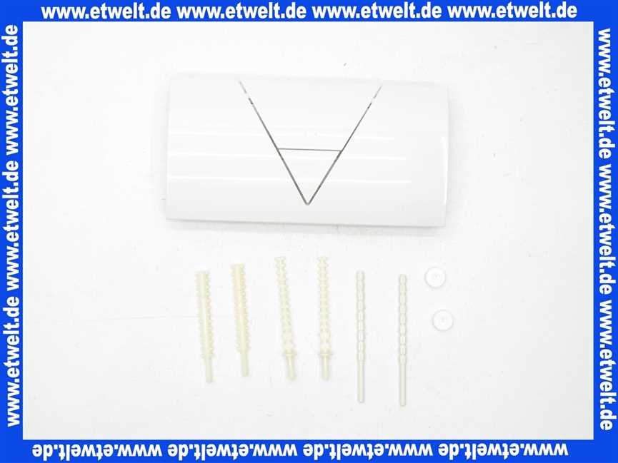 721886 Viega WC Betätigungsplatte 8310.3 Visign for Life 1 in weiß-alpin