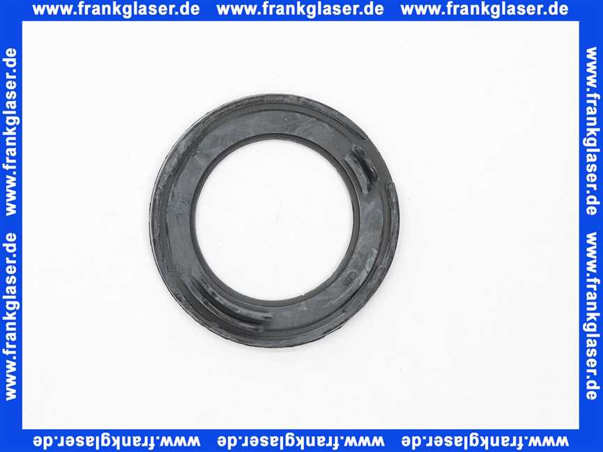734619 Viega Dichtung 6162.475 in 76x48,5mm Gummi schwarz
