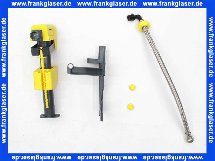 759254 Viega Füllventilset Füllventil Schwimmerventil Schwimmer Kunststoff mit Halter für Spülkasten