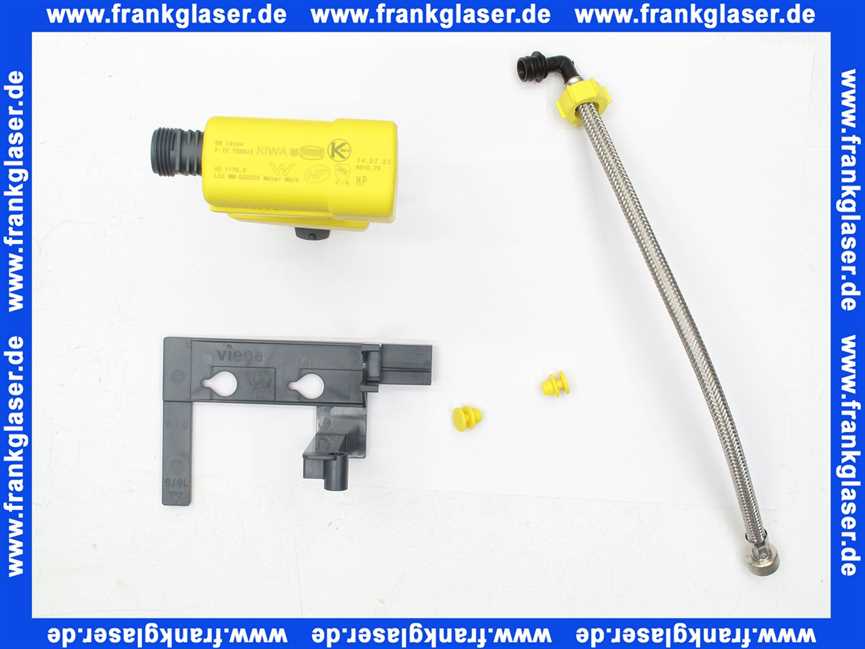 759254 Viega Füllventilset Füllventil Schwimmerventil Schwimmer Kunststoff mit Halter für Spülkasten