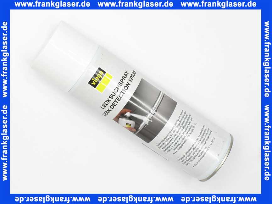 Viega Lecksuchspray 5300 für alle Rohrleitungssysteme 788049