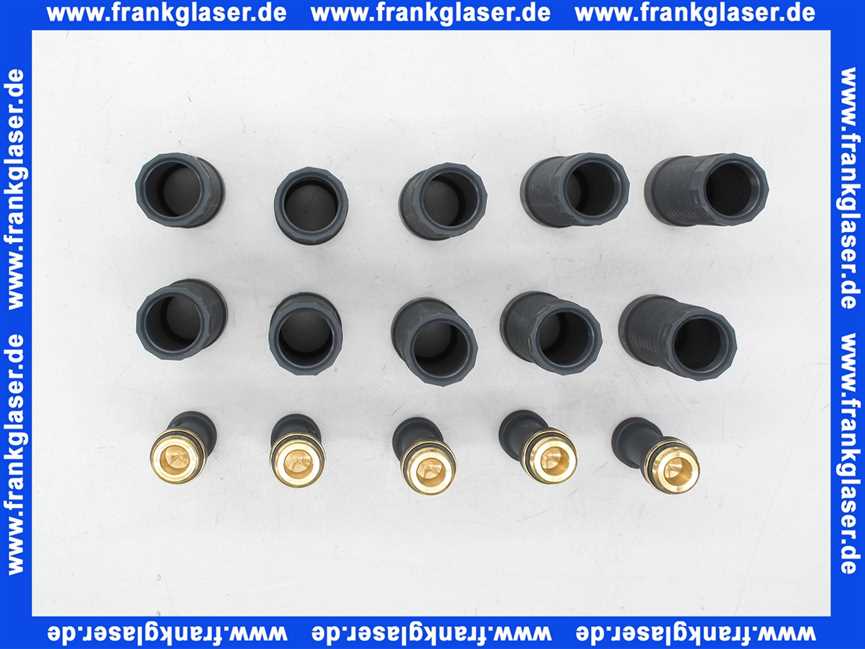 Viega Wandscheibenabdichtungsset 1500 geeignet für Wandscheiben Rp 1/2 806477