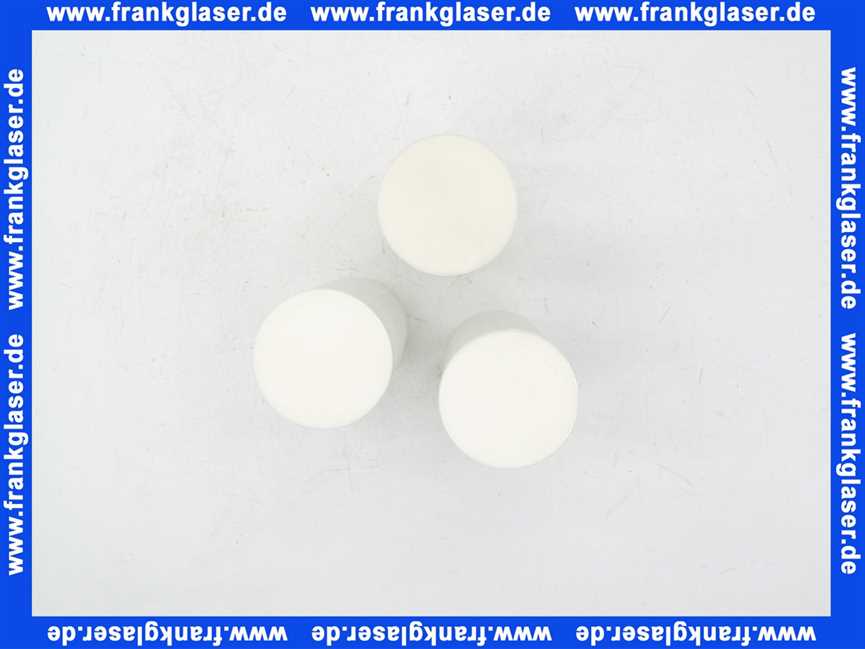 7216098 Viessmann Ersatz-Filtereinsatz 3 Stück für Trinkwasserfilter