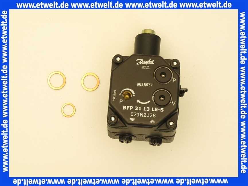 7217873 Viessmann Ölpumpe einstufig m.Umrüstsatz f.Brenner m.Ölpumpe Danf. MSLA