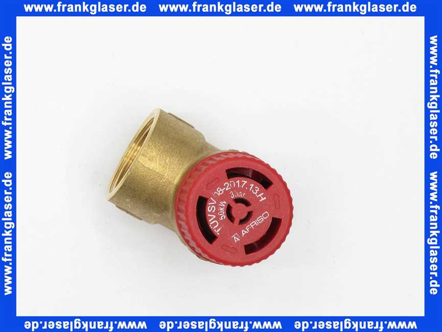 7316262 Viessmann Sicherheitsventil 3,0 bar