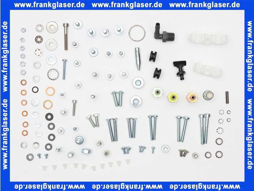 7318979 Viessmann Satz Kleinteile für Servicekoffer Unit-Ölbrenner