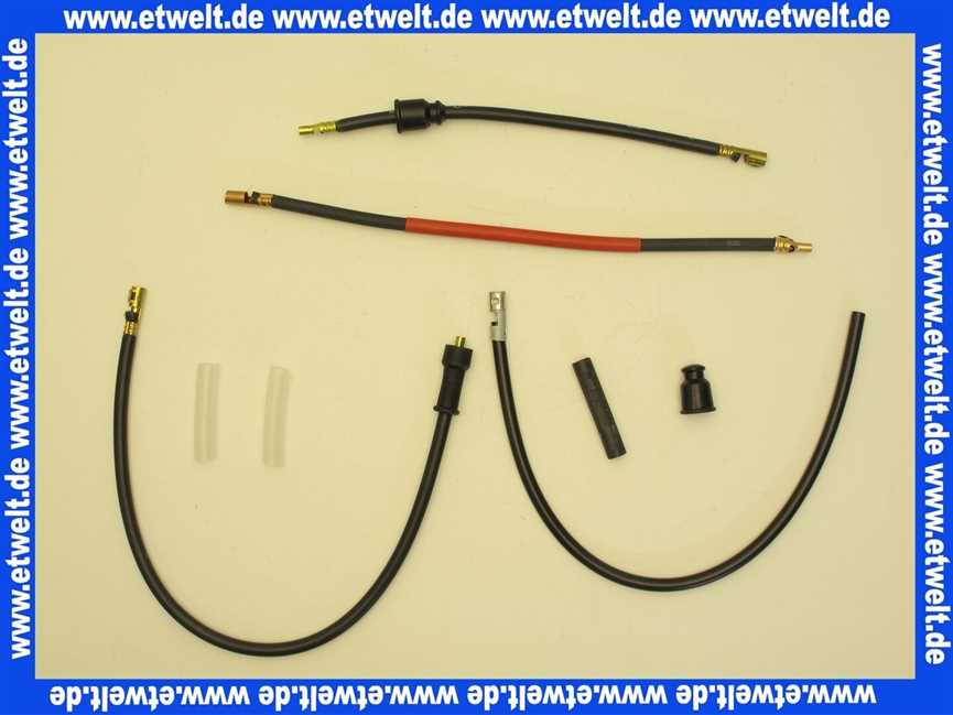 7404887 Viessmann Satz Zündleitungen