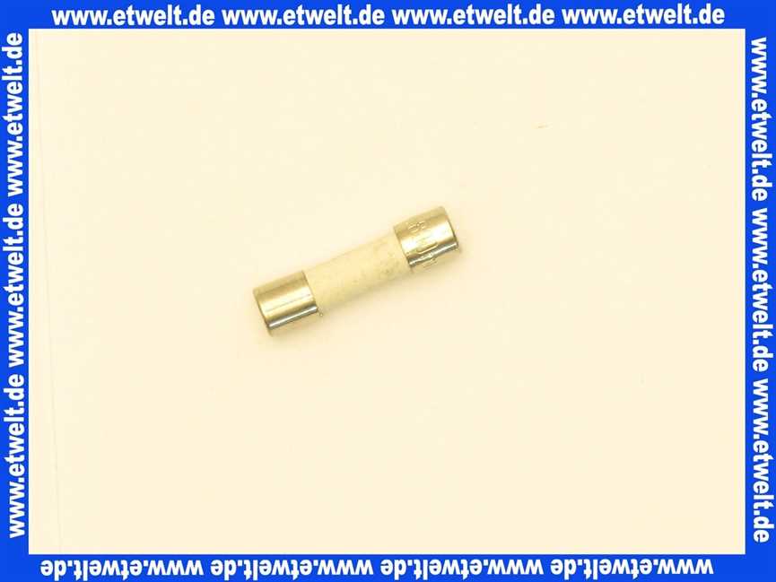 7408476 Viessmann Sicherung T 0,8A 250V 1 Stück