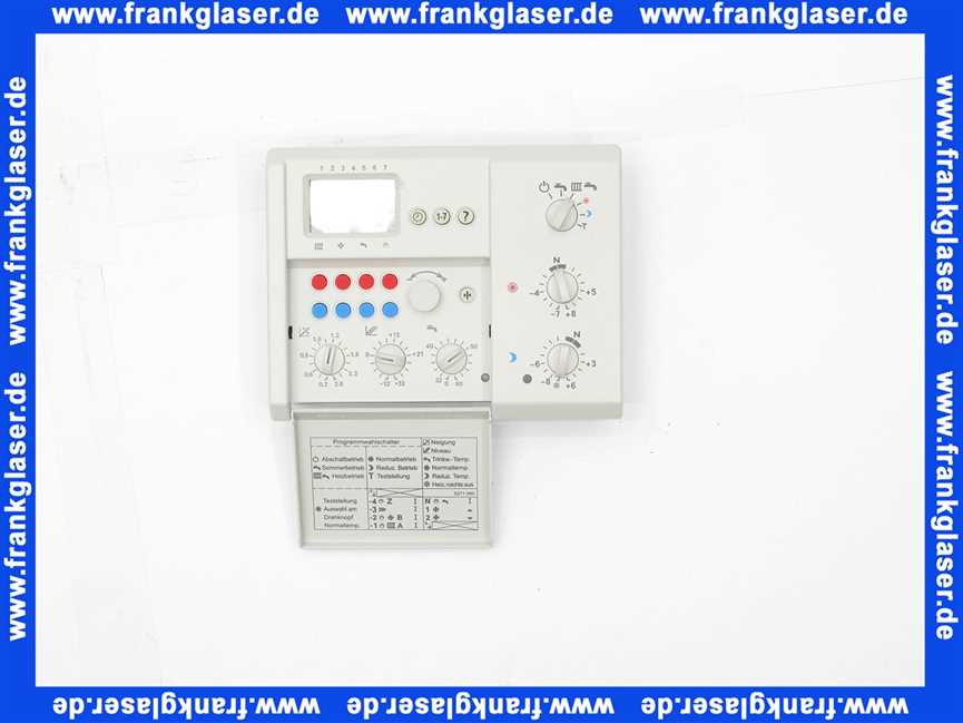 7450155 Viessmann Bedieneinheit S passend für diverse Viessmann Vitopend, Vitodens 100 / 200 / 300, Trimatik / Pendola Regelungen
