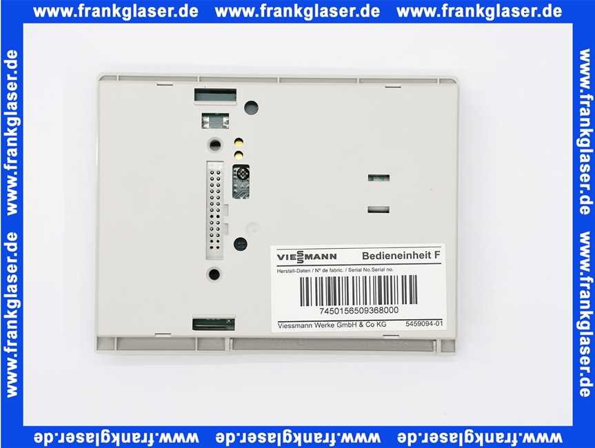 7450156 Viessmann Bedieneinheit BEF für Duomatik