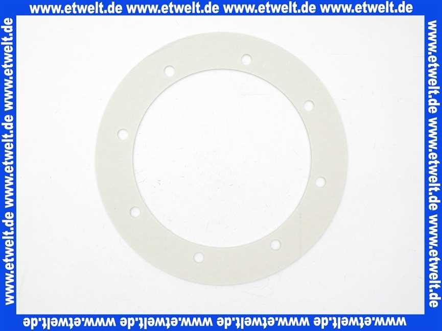 7810058 Viessmann Dichtplatte 5-6 mm D=310mm für Brennerplatte
