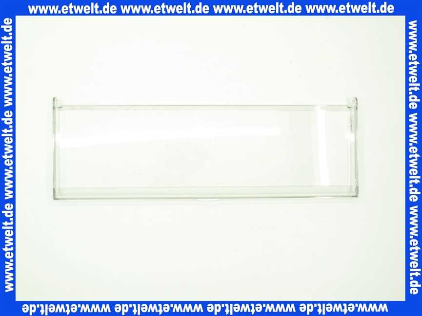 7810878 Viessmann Klarsichtdeckel