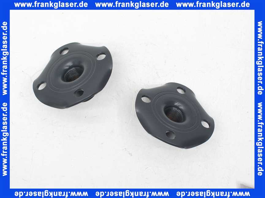 7811465 Viessmann Satz Gewindeflansche 1 Zoll (2St.)
