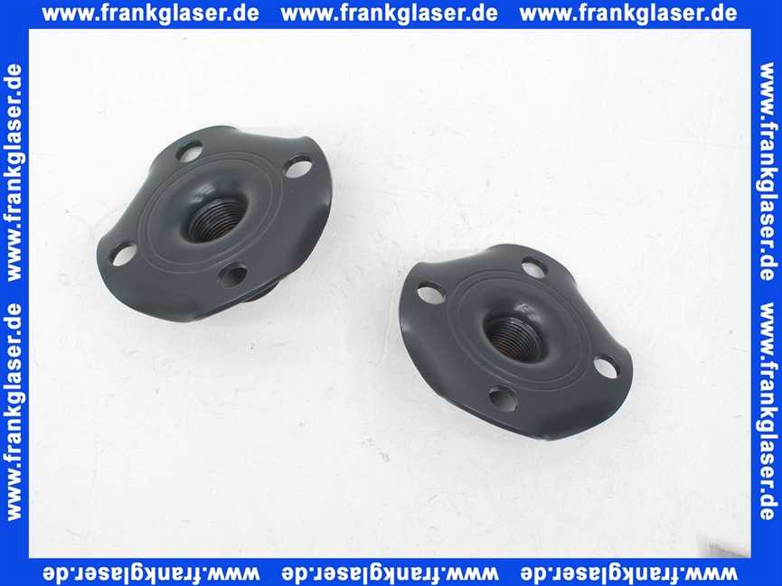 7811466 Viessmann Gewindeflansch R 1 1/4 Zoll (2 Stück)