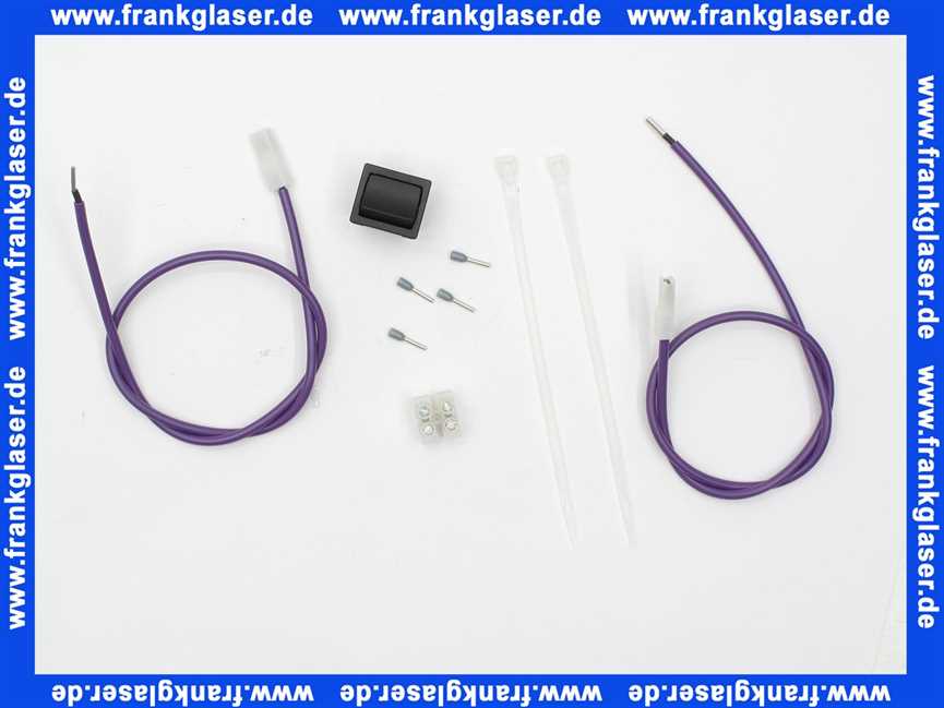 7811953 Viessmann Wippenschalter 2-pol gesteckt Schornsteinfeger-Prüfschalter