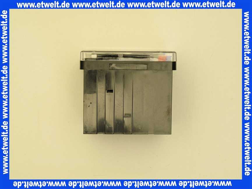 7815355 Viessmann Analog-Schaltuhr (72x72 mm) universell Tages- + Wochenprogramm