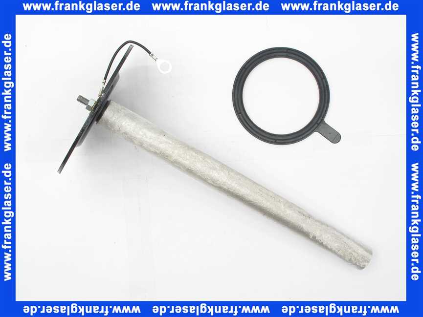 7817952 Viessmann Anodenflansch Flansch mit Opferanode und Dichtung