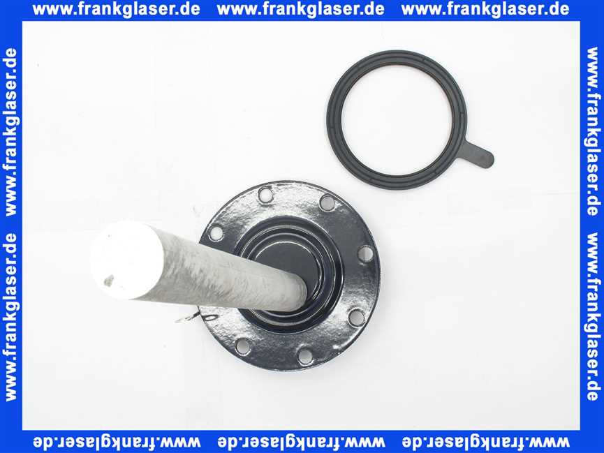 7817952 Viessmann Anodenflansch Flansch mit Opferanode und Dichtung