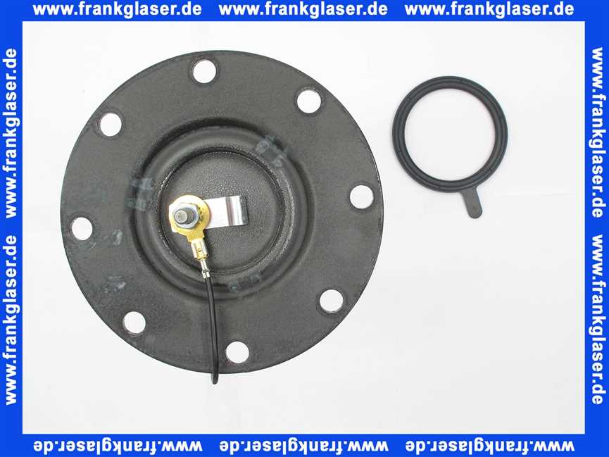 7817952 Viessmann Anodenflansch Flansch mit Opferanode und Dichtung