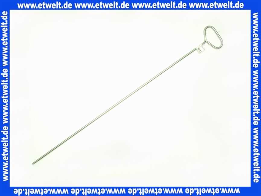 7818053 Viessmann Bürstenstiel M8 x 1015 verz.