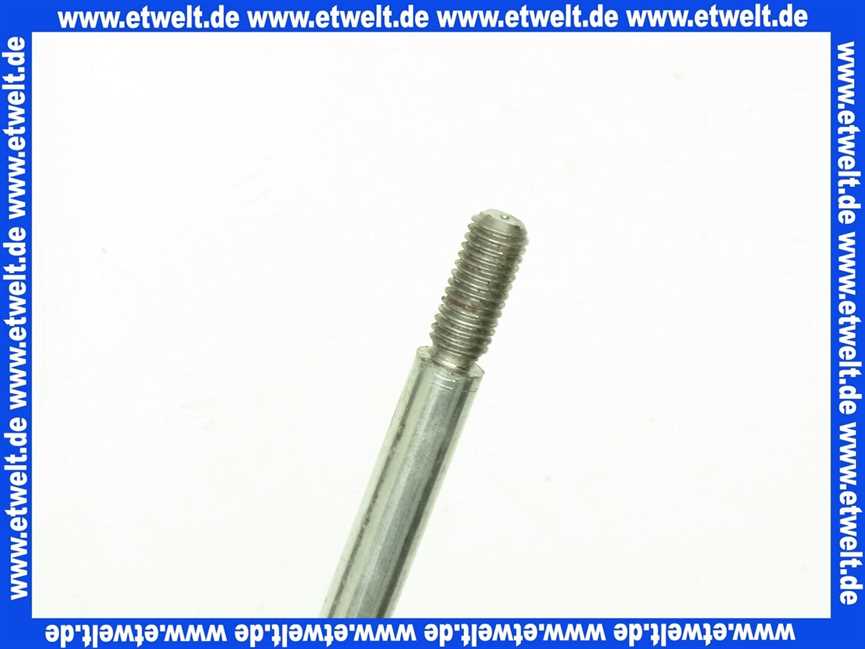 7818053 Viessmann Bürstenstiel M8 x 1015 verz.