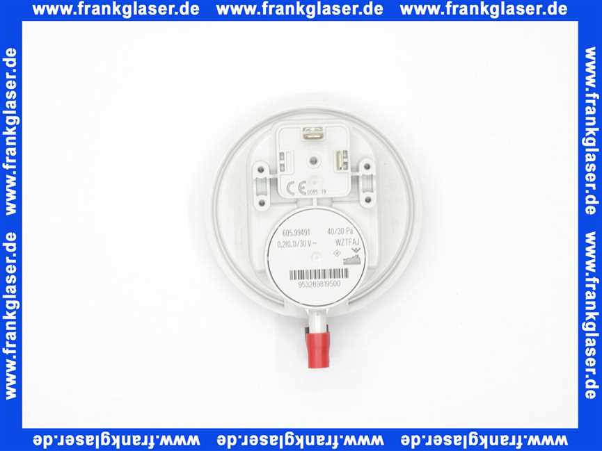 7819814 Viessmann Druckschalter 40Pa