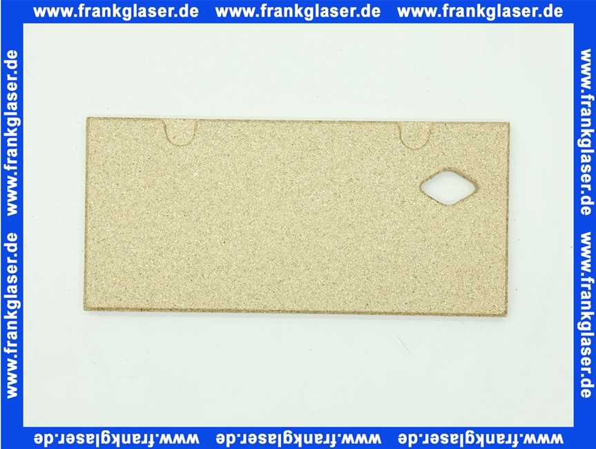 7819854 Viessmann Brennraumdämmung vorn