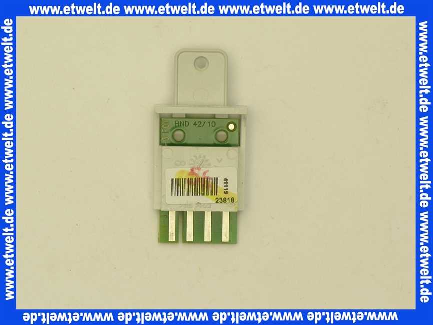 7820141 Viessmann Codierstecker 1010