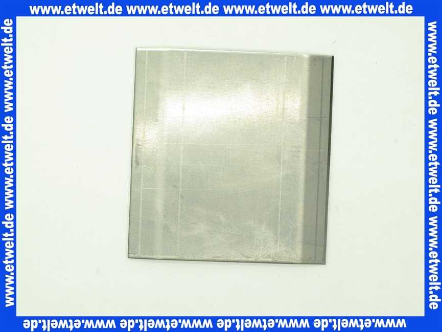 7820490 Viessmann Distanzplatte hinten