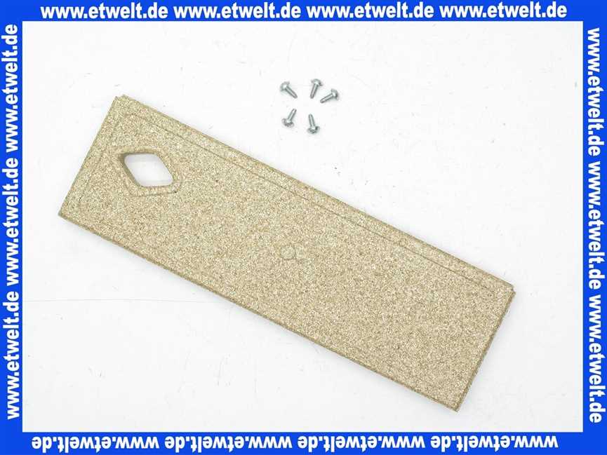 7822855 Viessmann Brennraumdämmung vorne RL6