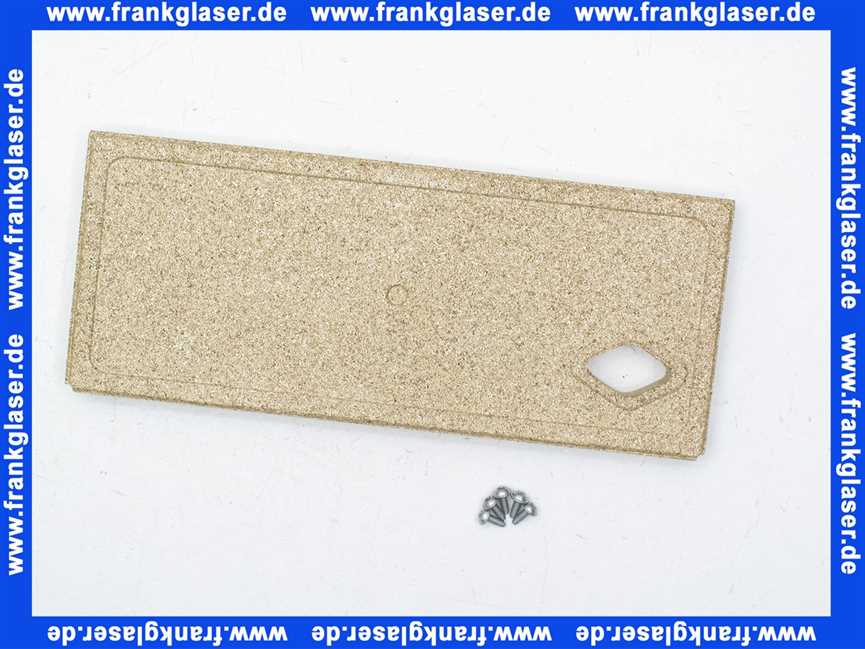 7822858 Viessmann Brennraumdämmung vorne RLA