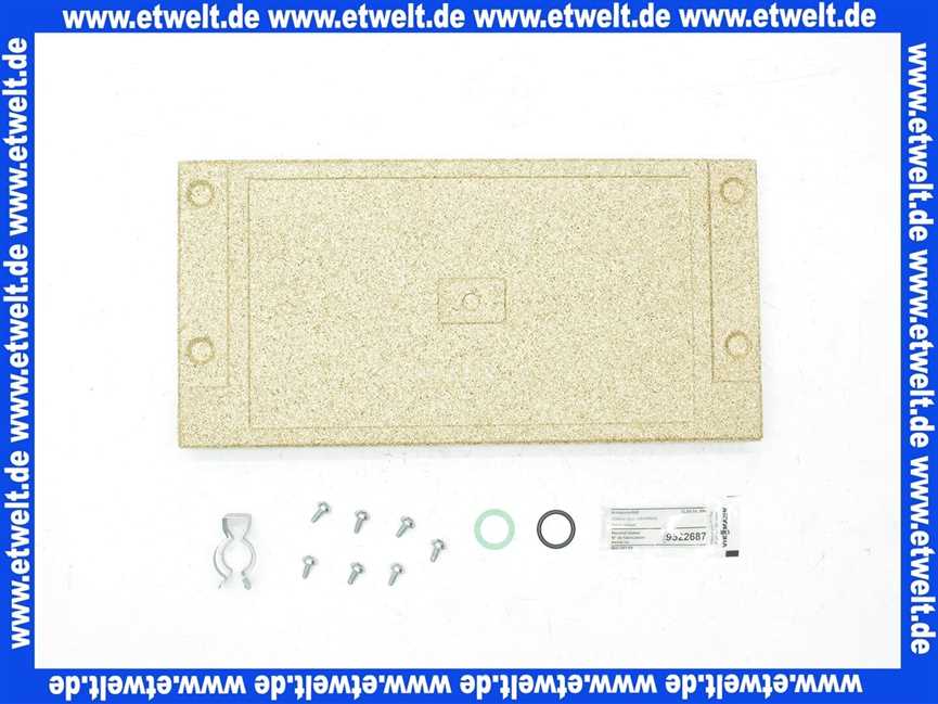 7822859 Viessmann Brennraumdämmung hinten RLA