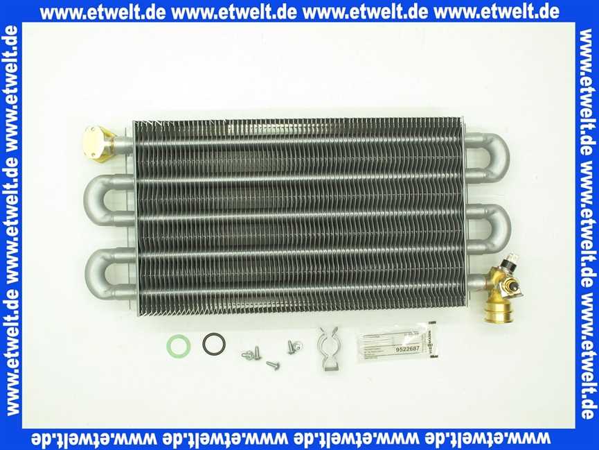 7822861 Viessmann Abgaswärmetauscher 73 Lamellen