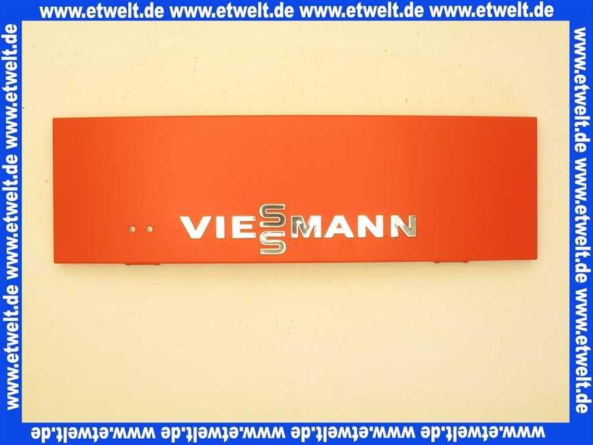 7823164 Viessmann Frontblende Vitotronic 150 m. Anleitung