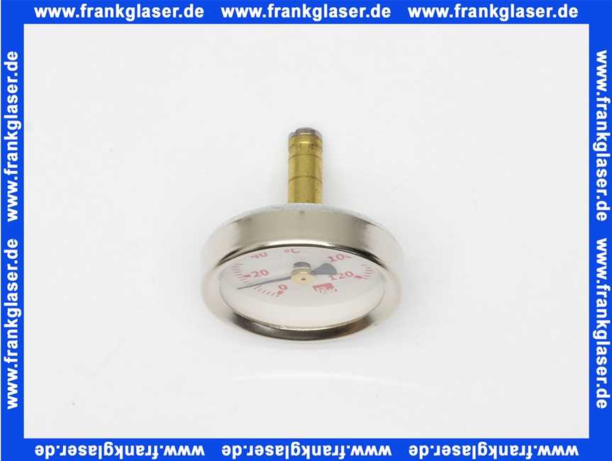7823231 Viessmann Thermometer 0..120°C d=40 rot