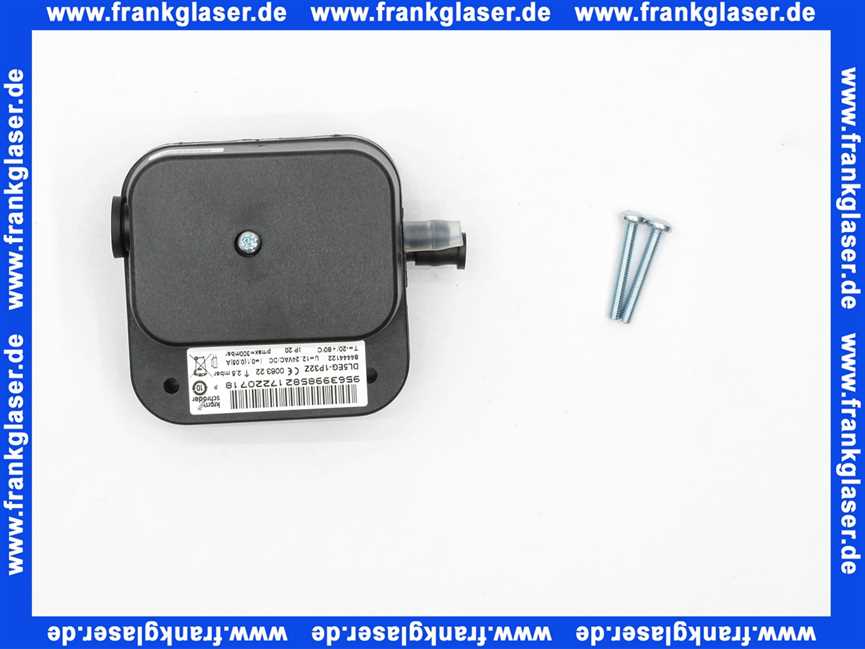 7823386 Viessmann Luftdruckwächter Druckdose DL5EG-1P32Z