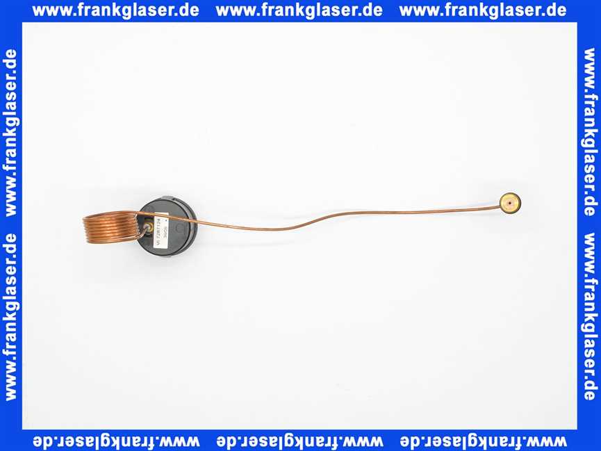 7828000 Viessmann Manometer mit Kapillar 0-4bar