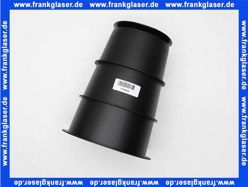 7828628 Viessmann Haube Dachdurchführung 60/100 schwarz